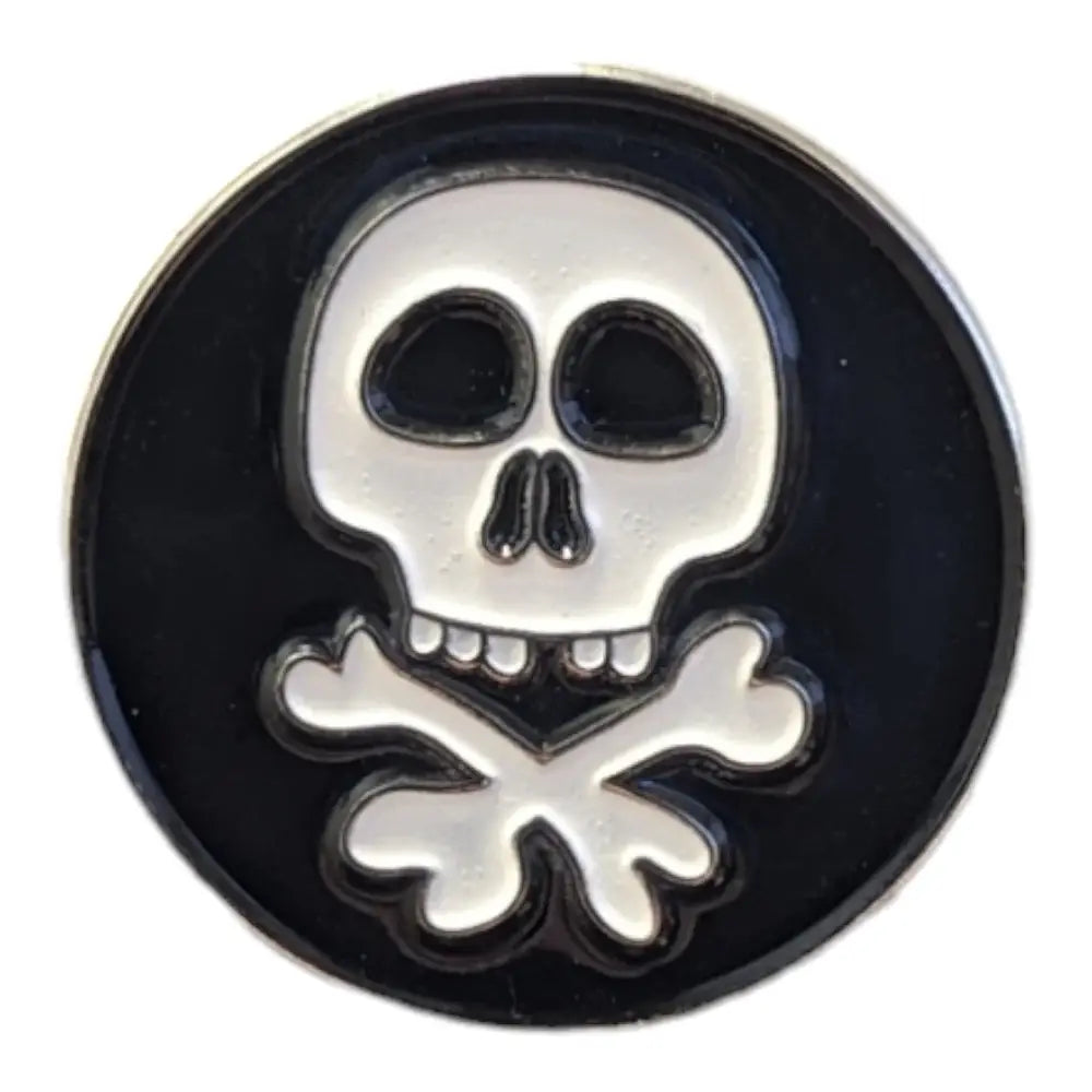 Skull & Crossbones Magnetic Pin by American Hatmakers