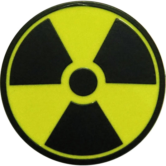 Radiation Enamel Pin