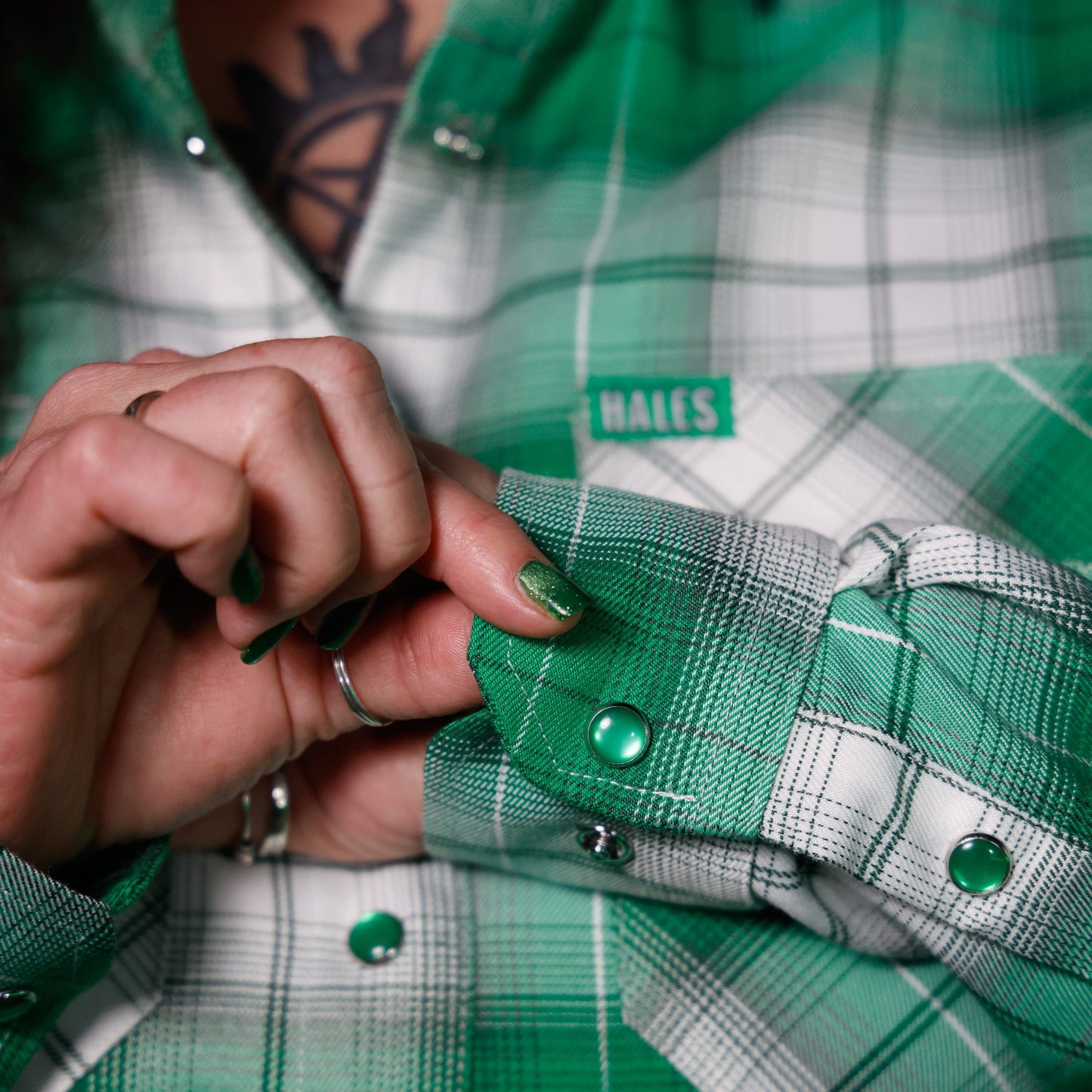 Feelin’ Lucky Women's Flannel by Hales Speed Shop x FunkyBrims