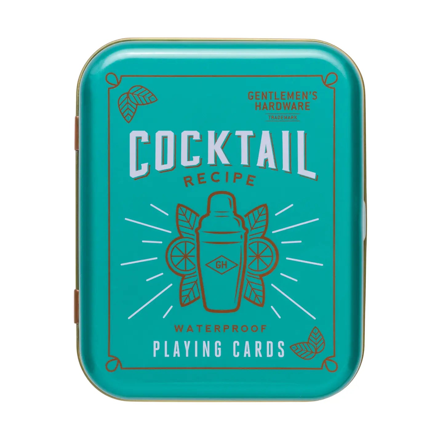 Cocktail Playing Cards with Recipes