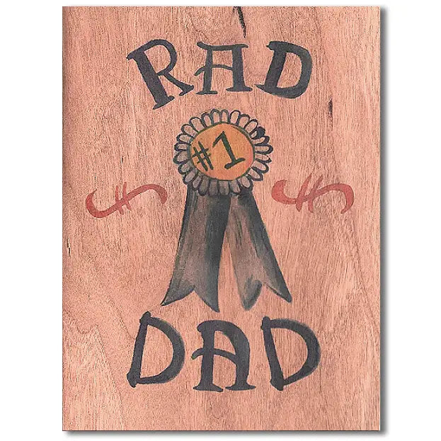 Spitfire Girl Wood Greeting Cards