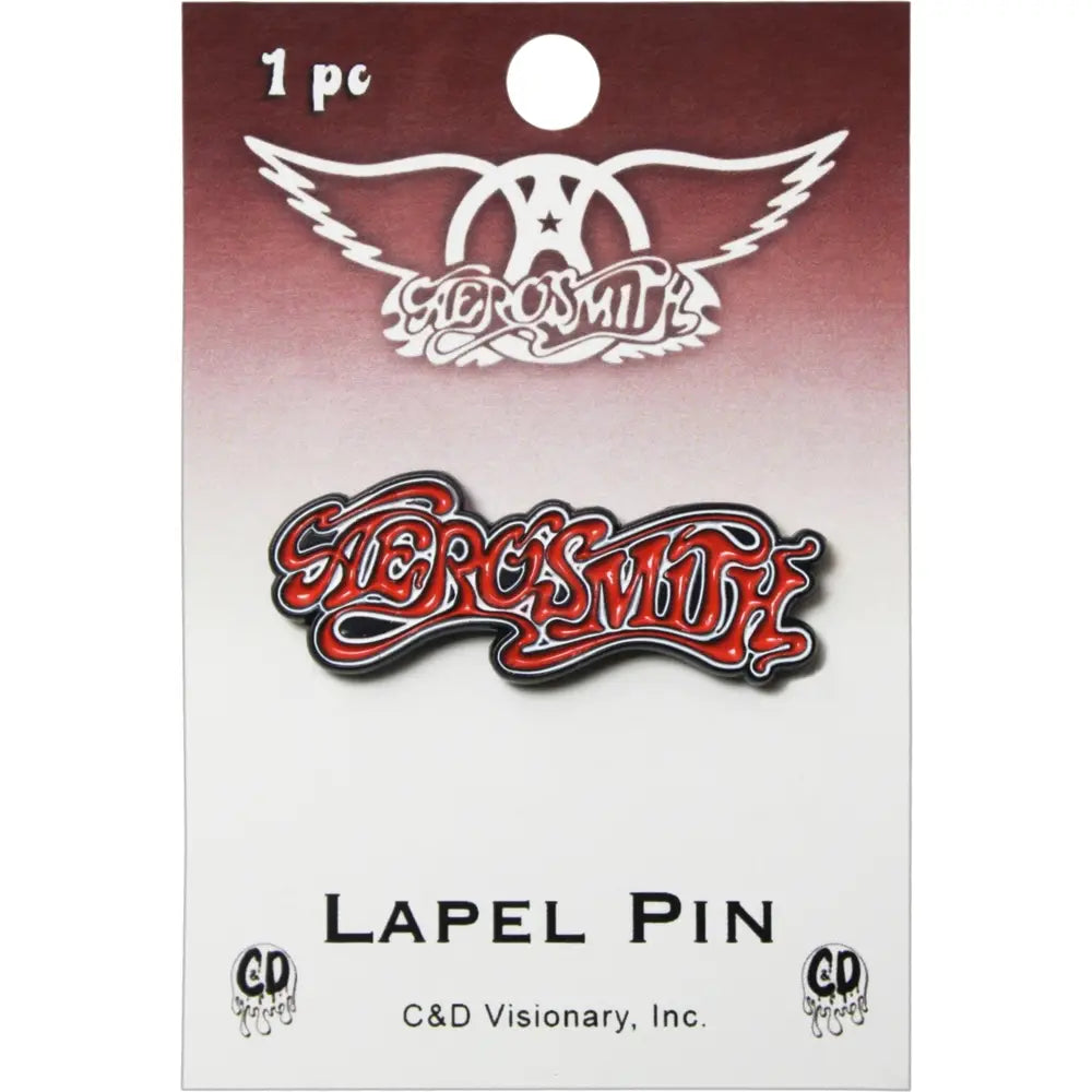 Aerosmith Enamel Pin