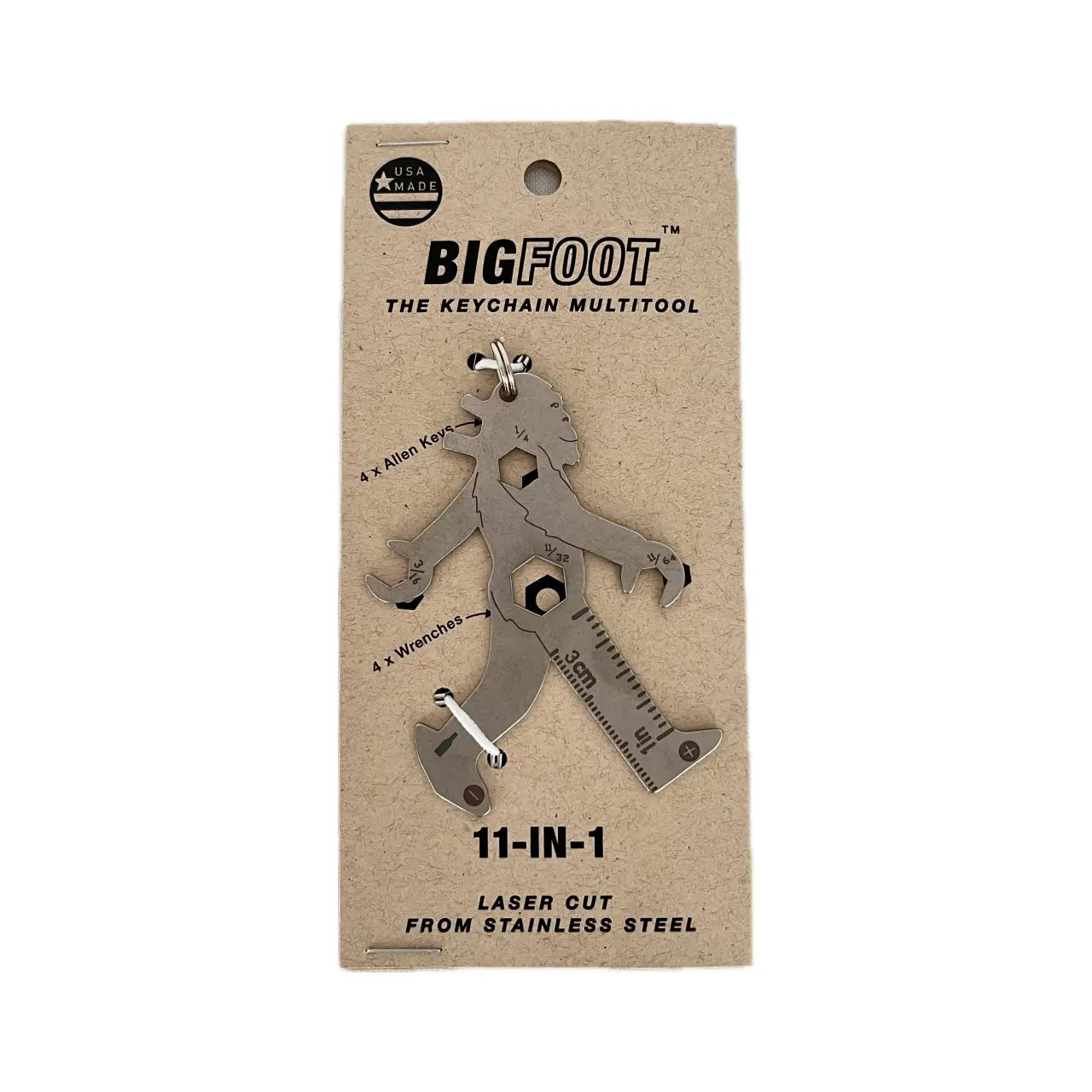 Bigfoot 11-in-1 Keychain Multi-Tool