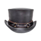 El Dorado SR2 Leather Top Hat in Black