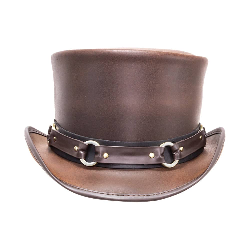 El Dorado SR2 Leather Top Hat in Brown