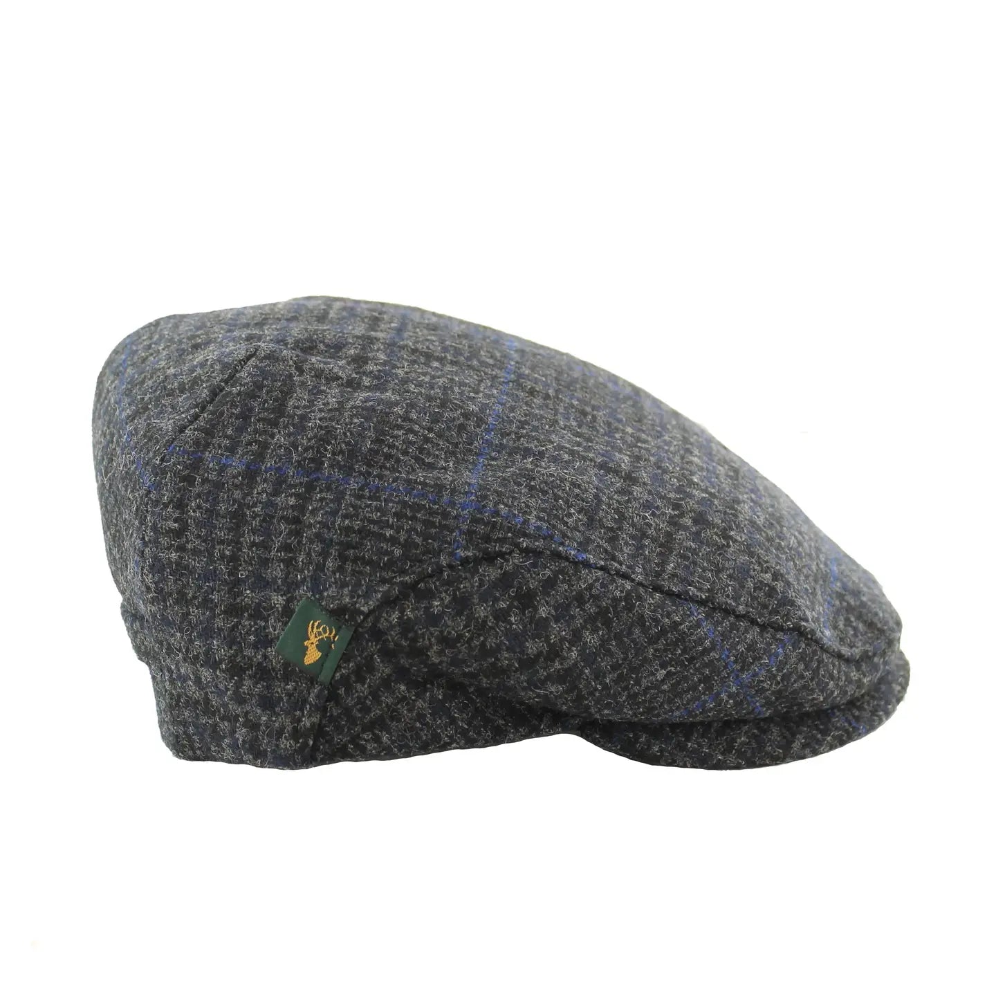 Men's 100% Tweed Trinity Flat Cap