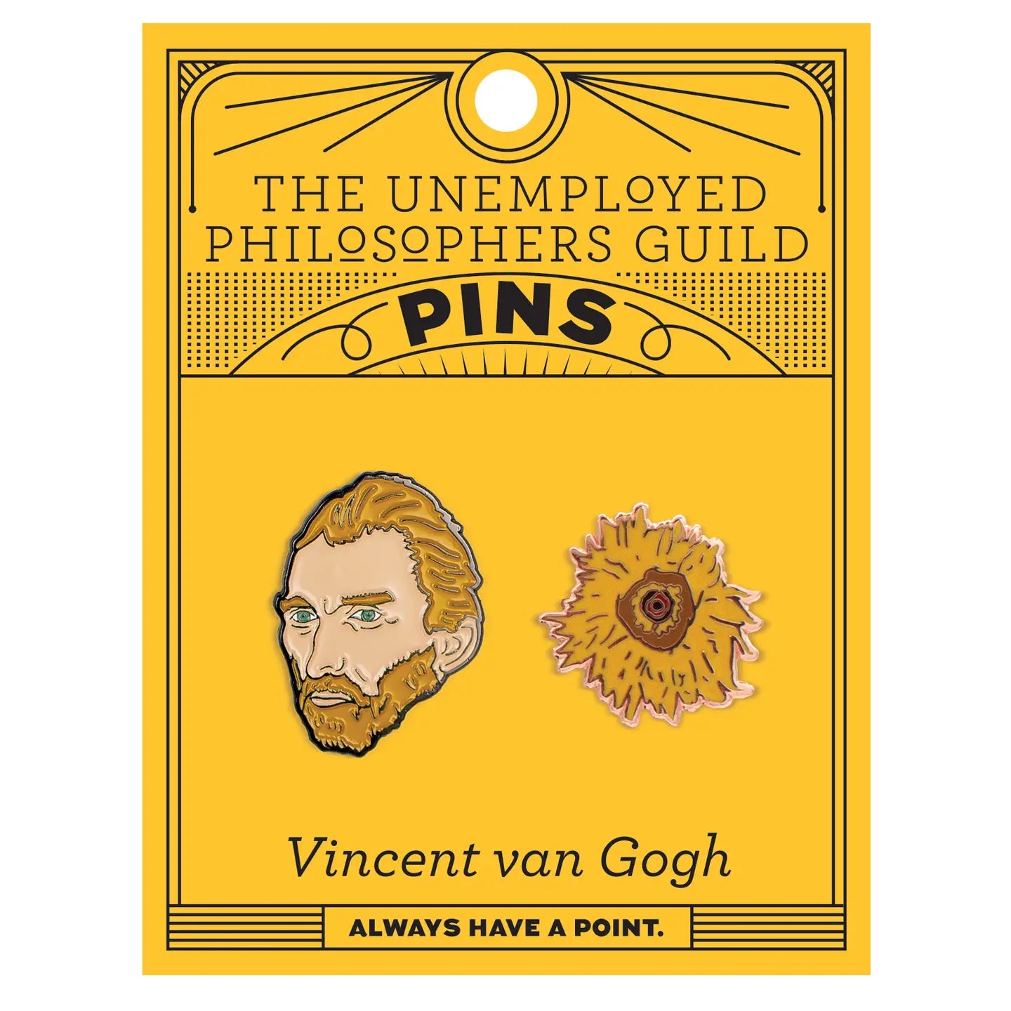 Unemployed Philosophers Guild Enamel Pins