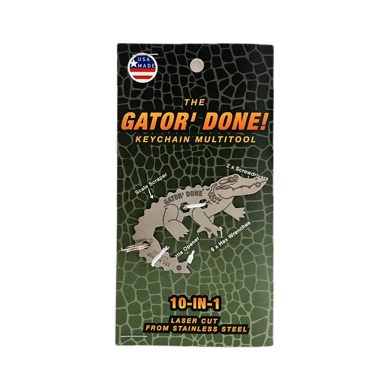 Gator-Done™ 14-in-1 Keychain Multi-Tool