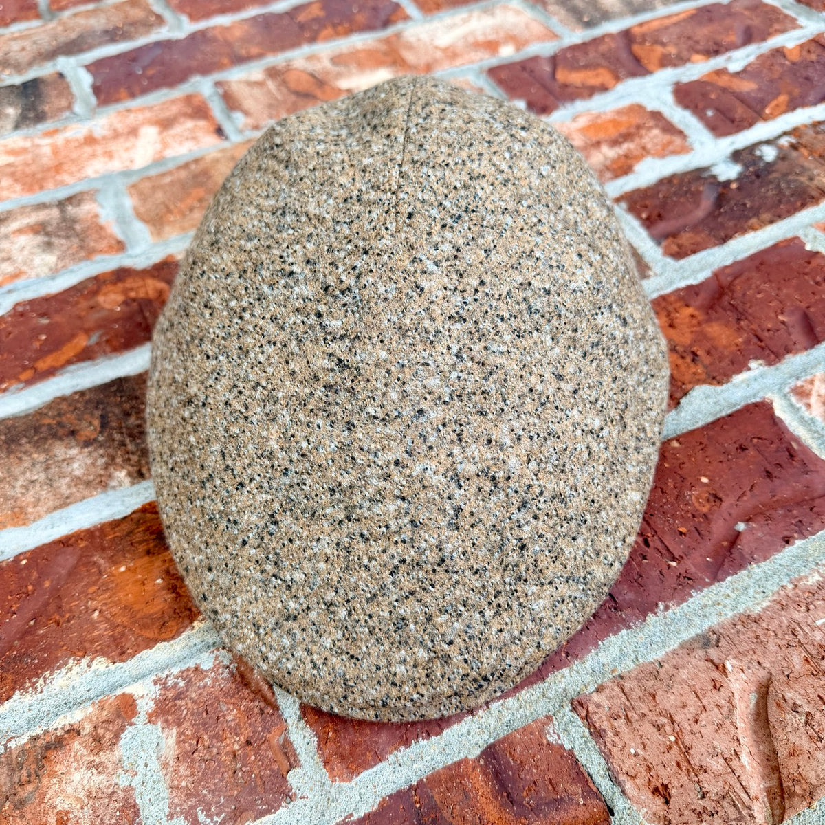 Front product view of the Masterpiece da Vinci Flat Cap by FunkyBrims.