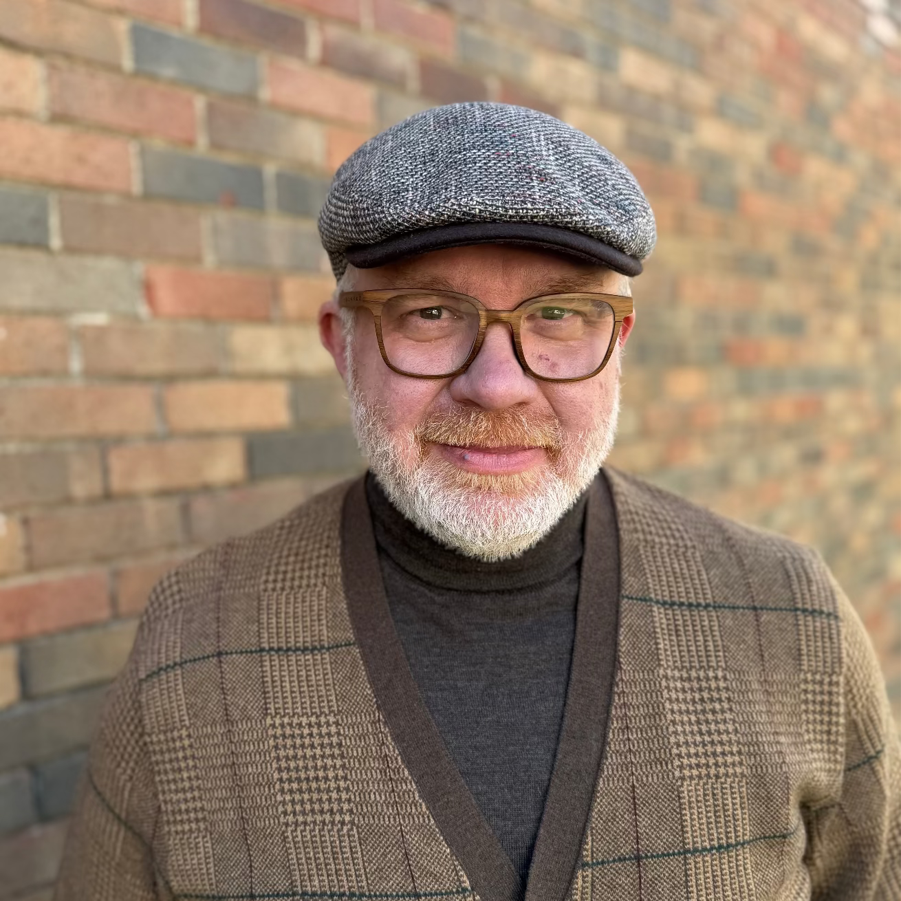 The "Gogh Weave" Italian Made Flat Cap by FunkyBrims