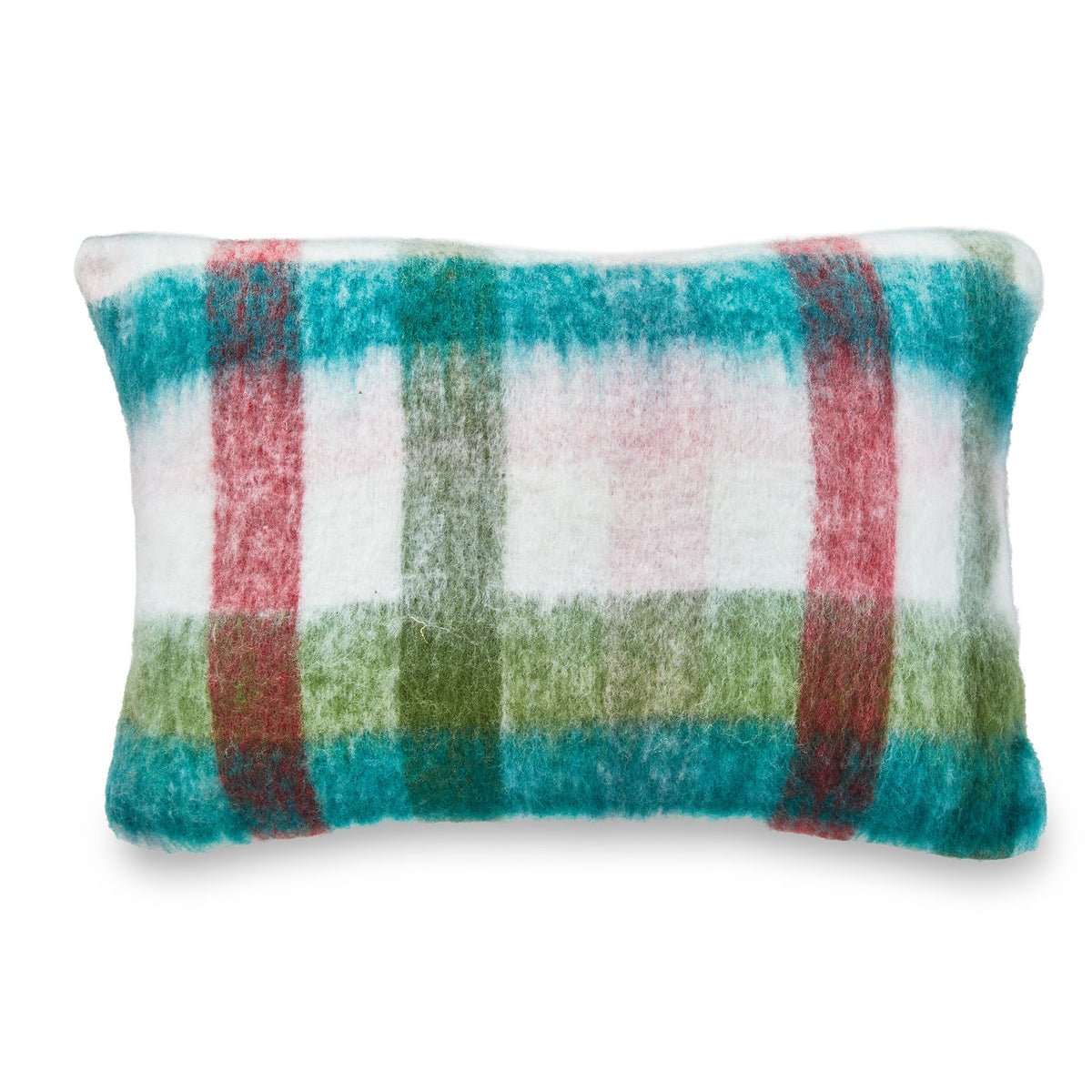 Groovy Plaid Lumbar Pillow