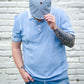 The LinenShelby Sky Blue Newsboy Cap by Hologramme Paris