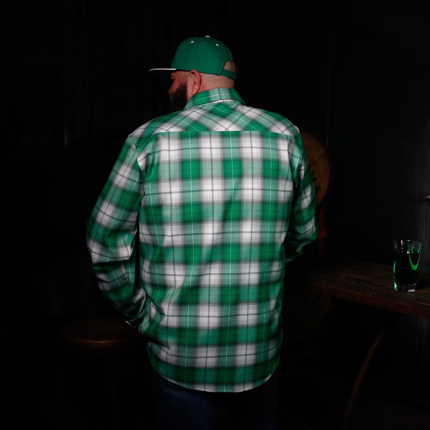 Feelin’ Lucky Men's Flannel by Hales Speed Shop