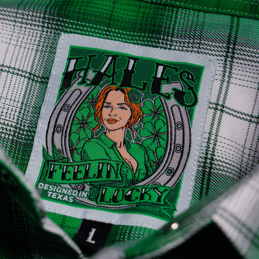 Feelin’ Lucky Women's Flannel by Hales Speed Shop x FunkyBrims