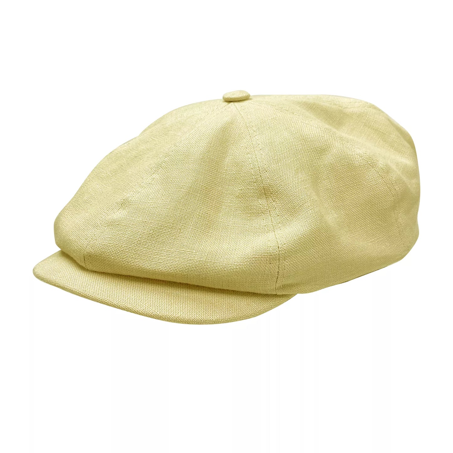 Solid Linen "Brooklyn" Newsboy by Laird Hatters (4 Colors)